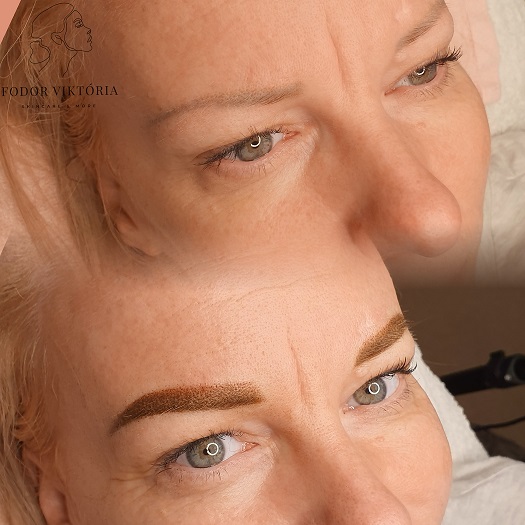 Szempilla lifting elott